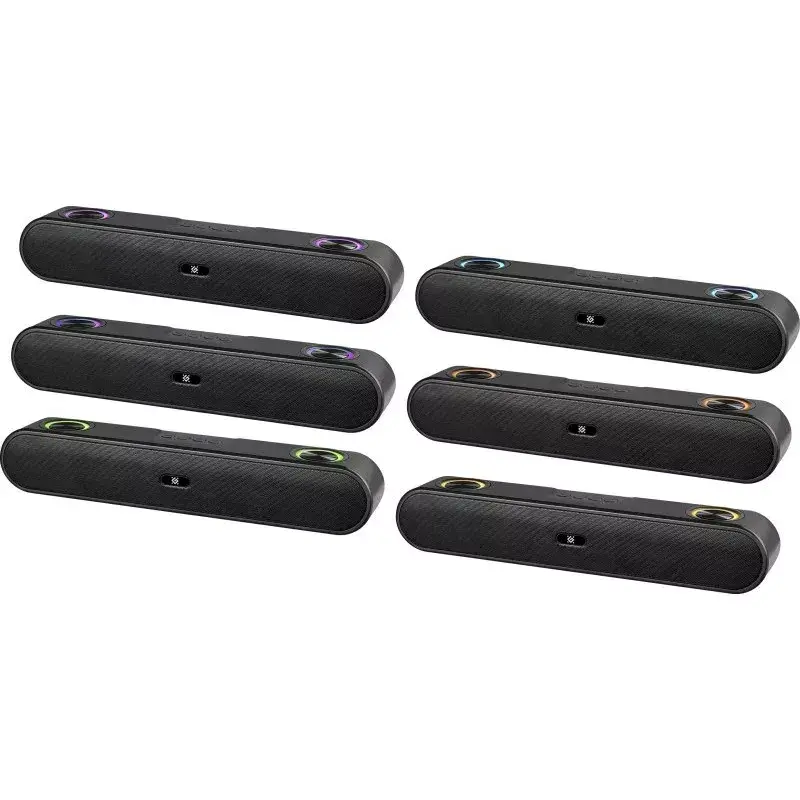 Barra de sonido Bluetooth DEFENDER Z2, Bluetooth 5.3 (LE Audio), 16 W RMS, 100–20000 Hz, función de carga USB, negra