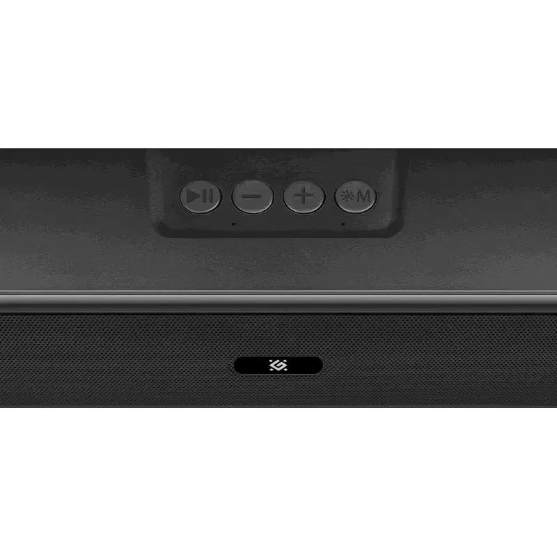 Barra de sonido Bluetooth DEFENDER Z2, Bluetooth 5.3 (LE Audio), 16 W RMS, 100–20000 Hz, función de carga USB, negra