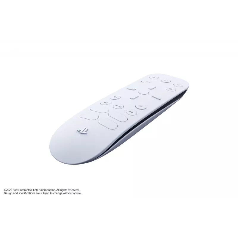 Sony Media Remote, consola de juegos, TV, inalámbrico IR, botones, blanco