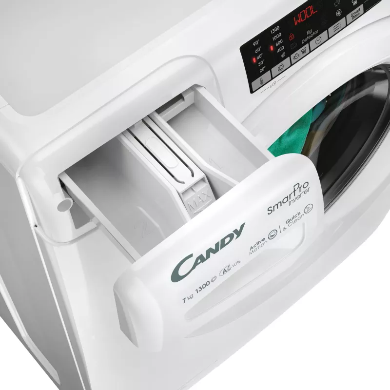 Lavadora Candy CO4 374TWM6/1-S de carga frontal 7 kg 1300 rpm blanca