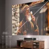Proyector HISENSE PT1 3D Smart TV, nativo 16:9, Wi‑Fi y Ethernet, HDR (HLG), HDMI 2.0/2.1, negro
