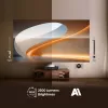 Proyector HISENSE PT1 3D Smart TV, nativo 16:9, Wi‑Fi y Ethernet, HDR (HLG), HDMI 2.0/2.1, negro
