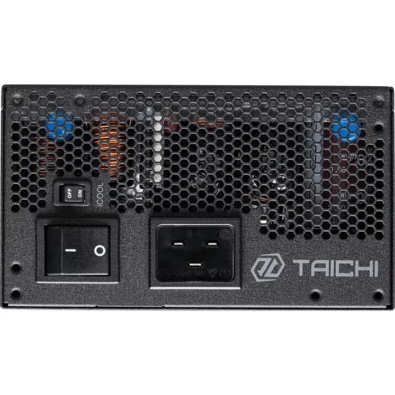 Fuente de alimentación ASROCK Taichi TC-1650T 1650 W 20+4-Pin ATX 80 PLUS Titanium, ventilador 135 mm, negro
