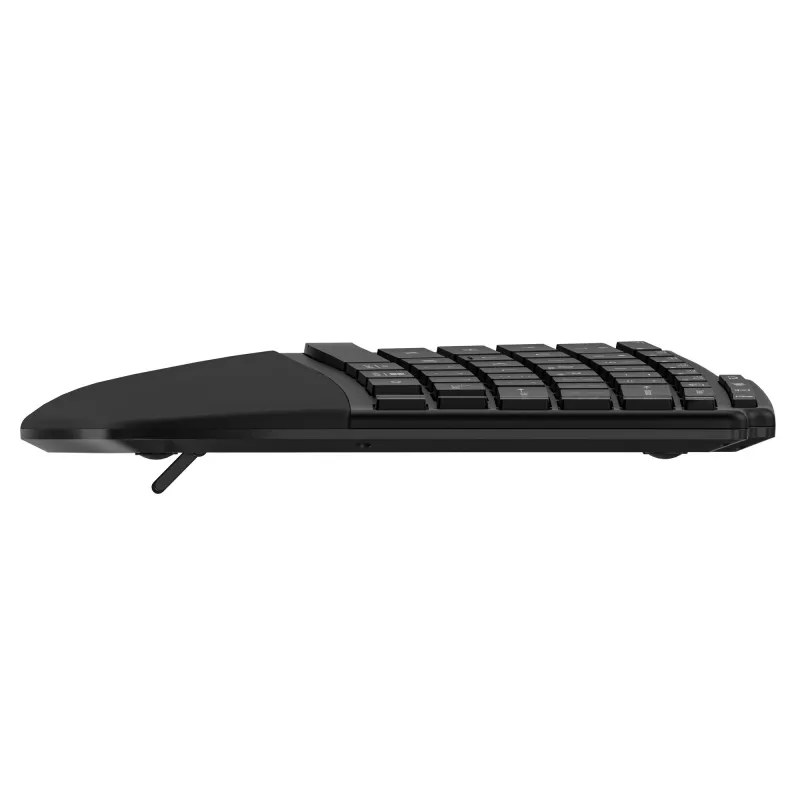 Kensington Pro Fit Ergo KB675 EQ TKL Teclado recargable, Tenkeyless (80 - 87%), Inalámbrico, Bluetooth, Membrana, QWERTY, negro