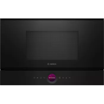 Microondas Bosch Serie 8 BFR7221B1 negro microondas solo empotrable 21 L 900 W