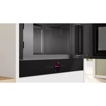 Microondas Bosch Serie 8 BFR7221B1 negro microondas solo empotrable 21 L 900 W