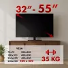 Soporte de TV MACLEAN MC-132 para televisores de 32–55