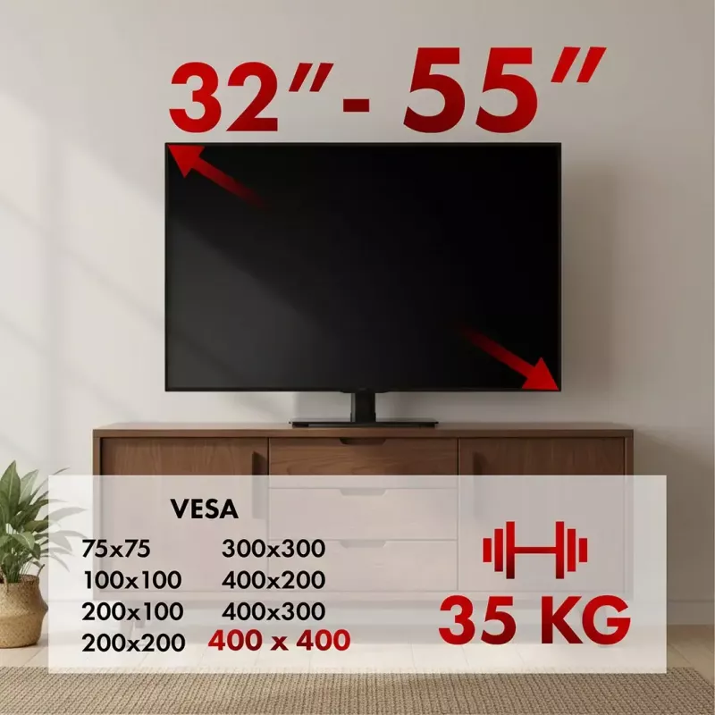 Soporte de TV MACLEAN MC-132 para televisores de 32–55