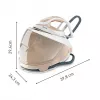 Centro de planchado Tefal Pro Express Eco GV9E22E0 2200 W 1,8 L suela Durilium AirGlide Autoclean beige, blanco