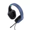 Auriculares Trust GXT 415B Zirox con cable diadema gaming azul