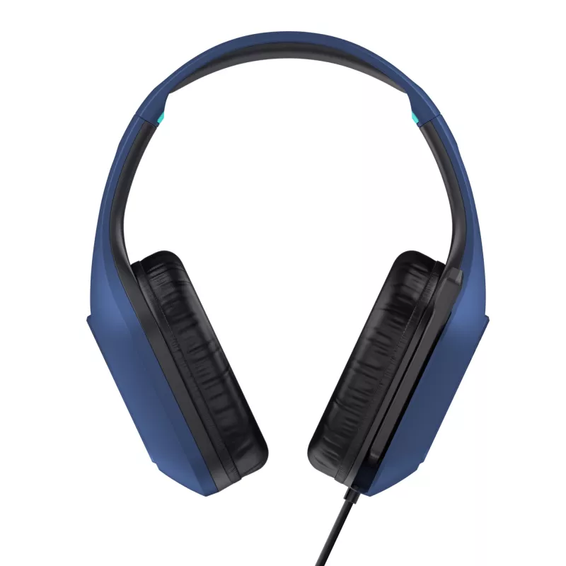 Auriculares Trust GXT 415B Zirox con cable diadema gaming azul