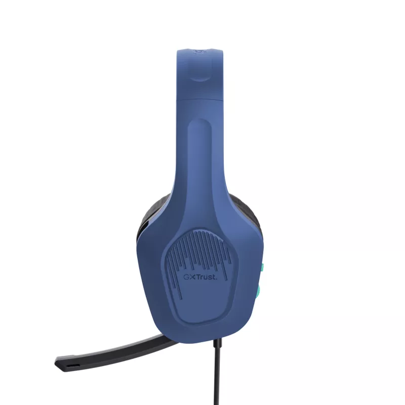 Auriculares Trust GXT 415B Zirox con cable diadema gaming azul