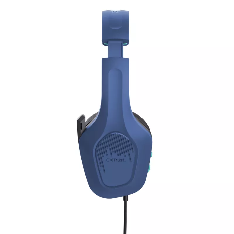 Auriculares Trust GXT 415B Zirox con cable diadema gaming azul
