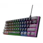 Trust GXT 867 Acira Teclado Gaming USB QWERTY US-Englisch Negro