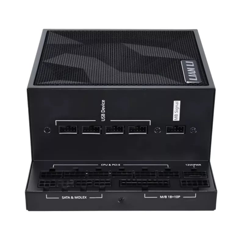 Lian Li EDGE EG1000 Fuente de alimentación ATX 3.1 de 1000 W, 80 PLUS Platinum, negro