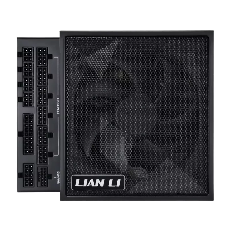 Lian Li EDGE EG1000 Fuente de alimentación ATX 3.1 de 1000 W, 80 PLUS Platinum, negro