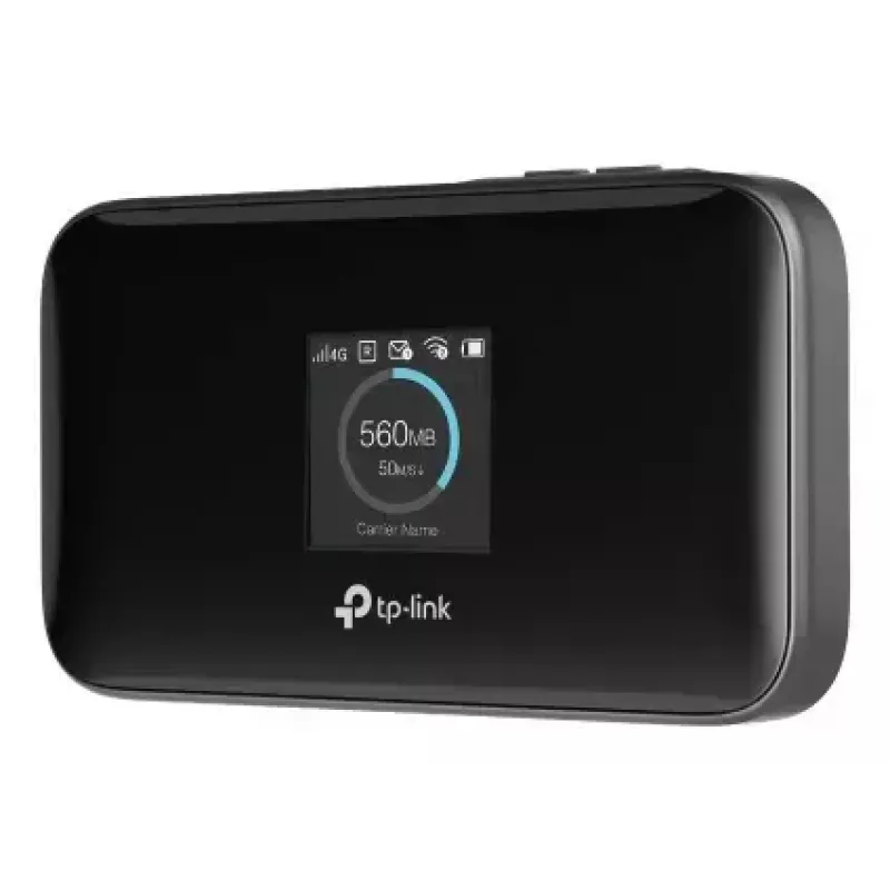 Router de red móvil TP-LINK M7750 — Portátil LTE-Advanced 4G, 600 Mbit/s, 5 GHz Wi‑Fi 5, NanoSIM, MicroSD, 3280 mAh Batería