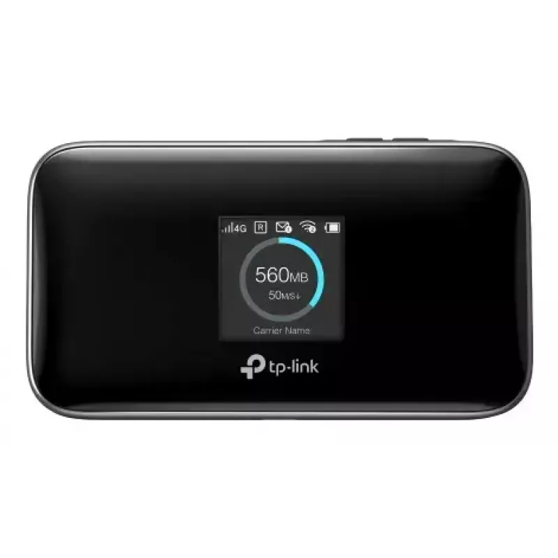 Router de red móvil TP-LINK M7750 — Portátil LTE-Advanced 4G, 600 Mbit/s, 5 GHz Wi‑Fi 5, NanoSIM, MicroSD, 3280 mAh Batería