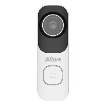 Videoportero DAHUA DB41AW blanco – cámara de puerta inteligente cableada/inalámbrica