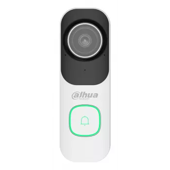 Videoportero DAHUA DB41AW blanco – cámara de puerta inteligente cableada/inalámbrica