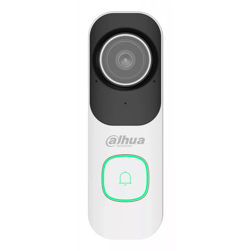 Videoportero DAHUA DB41AW blanco – cámara de puerta inteligente cableada/inalámbrica