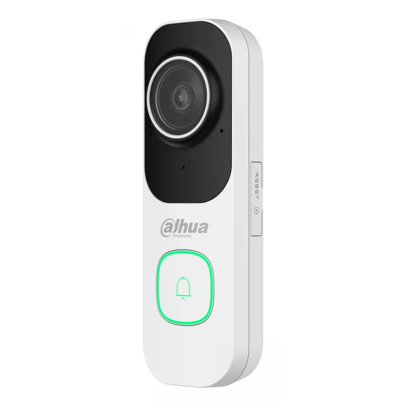 Videoportero DAHUA DB41AW blanco – cámara de puerta inteligente cableada/inalámbrica