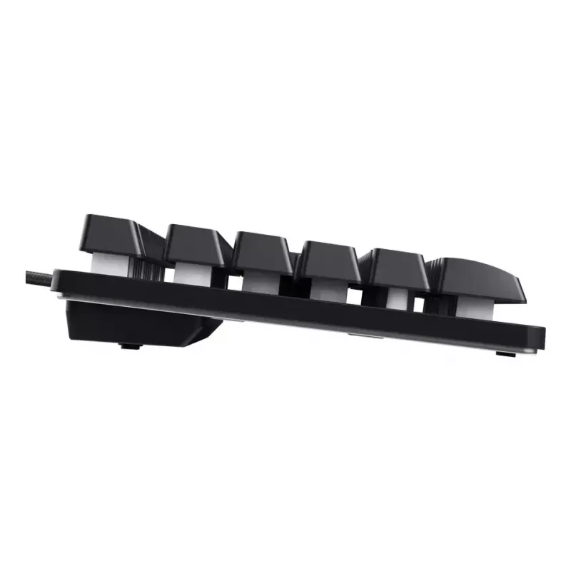 Teclado gaming tenkeyless TRUST GXT 833 Thado, TKL 87 teclas, USB, QWERTY US, Membrana, RGB, Negro
