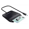 Trust Primo Lector de tarjetas inteligentes Interior USB USB Type-C Negro