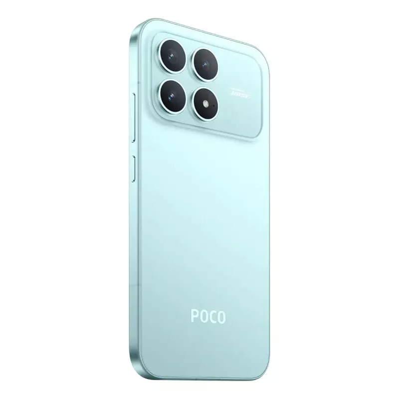 Smartphone POCO F8 Pro Dual SIM 5G Snapdragon 8 Elite, 12GB RAM, 256GB, pantalla 6,59 inch, cámara triple 50MP, 6210 mAh, Azul