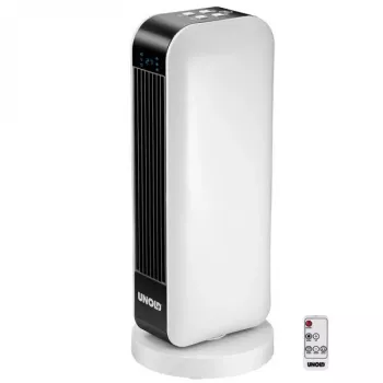 Unold 86430 calefactor eléctrico para interior Negro, Blanco 2000 W calefactor eléctrico con ventilador