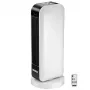Unold 86430 calefactor eléctrico para interior Negro, Blanco 2000 W calefactor eléctrico con ventilador