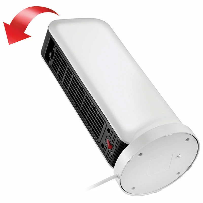 Unold 86430 calefactor eléctrico para interior Negro, Blanco 2000 W calefactor eléctrico con ventilador