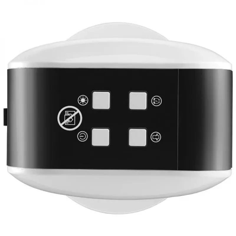 Unold 86430 calefactor eléctrico para interior Negro, Blanco 2000 W calefactor eléctrico con ventilador