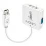 Lindy DisplayPort 1.2 a HDMI 1.4, DVI y VGA convertidor activo