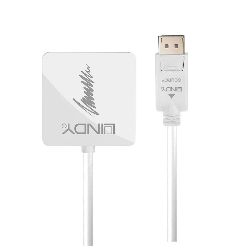 Lindy DisplayPort 1.2 a HDMI 1.4, DVI y VGA convertidor activo