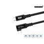 Microconnect USB3.2CC005-A cable USB USB 3.2 Gen 2x2 0,5 m USB C negro