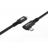 Microconnect USB3.2CC005-A cable USB USB 3.2 Gen 2x2 0,5 m USB C negro