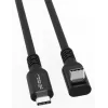 Cable USB-C a USB-C MicroConnect MC-USB3.2CC025-FA, USB 3.2 Gen 2x2, 0,25 m, negro