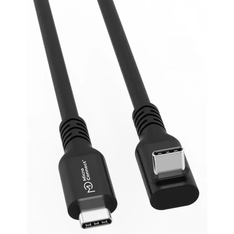 Cable USB-C a USB-C MicroConnect MC-USB3.2CC1-FA — USB 3.2 Gen 2x2, 1 m, negro
