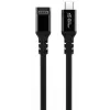 Cable USB-C a USB-C MicroConnect MC-USB3.2CC1-FA — USB 3.2 Gen 2x2, 1 m, negro