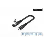 Cable USB-C a USB-C USB4 Gen 3x2 MicroConnect MC-LS-USB4CC0.15-A – 0,15 m, negro