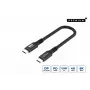 Microconnect USB4CC015 cable USB USB4 Gen 3x2 0,15 m USB-C negro
