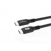 Microconnect USB4CC015 cable USB USB4 Gen 3x2 0,15 m USB-C negro