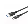 Cable USB Microconnect USB3.2AC015 USB 3.2 Gen 2 (3.1 Gen 2) 0,15 m USB C USB A negro