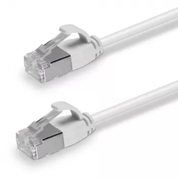 Cable de red ultrafino Lindy 1 m Cat.6A U/FTP, gris