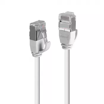 Cable de red ultrafino Lindy 2 m Cat.6A U/FTP, gris