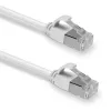 Cable de red ultrafino Lindy 2 m Cat.6A U/FTP, gris