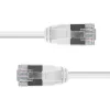 Cable de red ultrafino Lindy 2 m Cat.6A U/FTP, gris