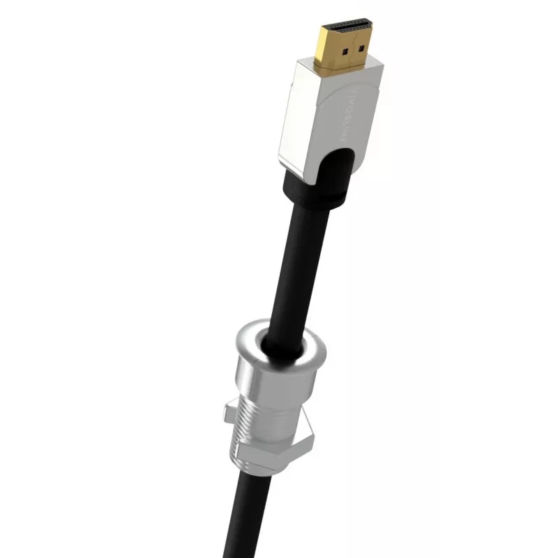 Vivolink VLDG22L Pasacables de escritorio, aluminio, grande (hasta 55 mm)
