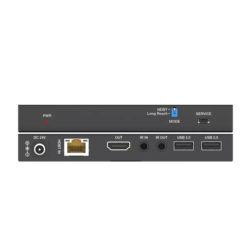 Kit KVM VivoLink VLKVM150 extensor KVM HDBaseT 18 Gbps, alcance de hasta 150 m